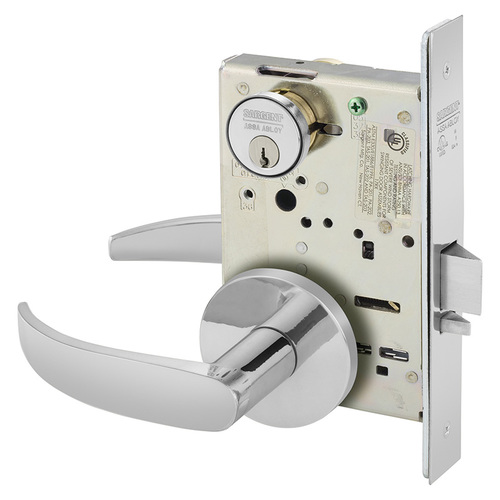 Mortise Lock Bright Chrome