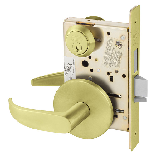 Mortise Lock Satin Brass