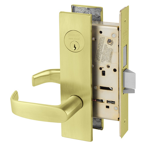 Mortise Lock Satin Brass