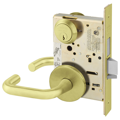 Mortise Lock Satin Brass