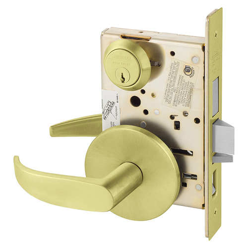 Mortise Lock Satin Brass