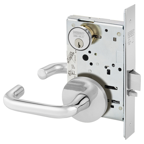 Mortise Lock Bright Chrome