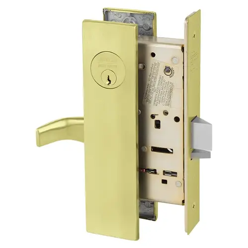 Mortise Lock Satin Brass