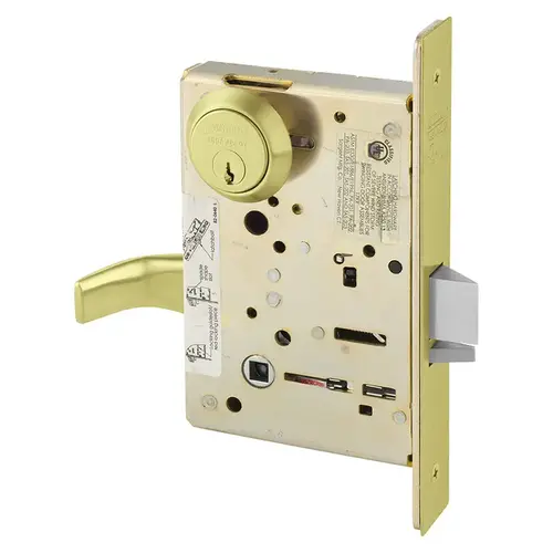 Mortise Lock Satin Brass