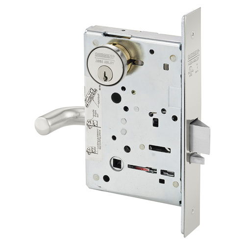 Mortise Lock Bright Stainless Steel