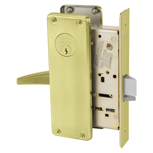 Mortise Lock Satin Brass