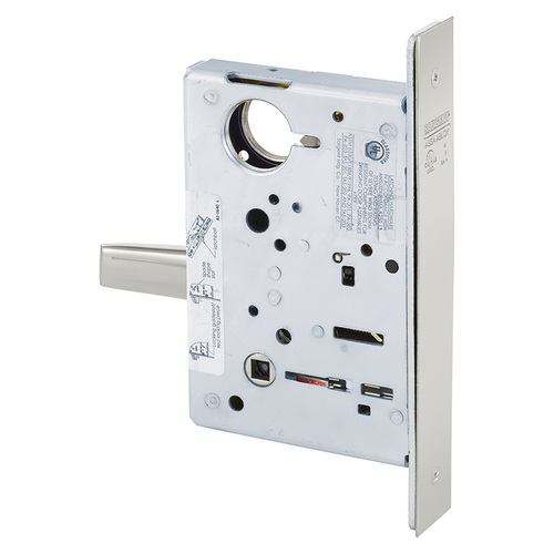 Mortise Lock Bright Stainless Steel