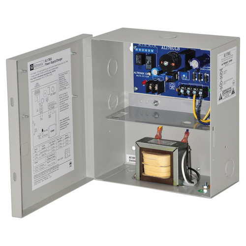 Altronix AL176UL Power Supply/Charger, Input 115VAC 60Hz at 0.6A