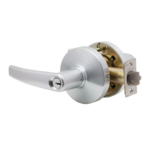 Lock Cylindrical Lock Satin Chrome