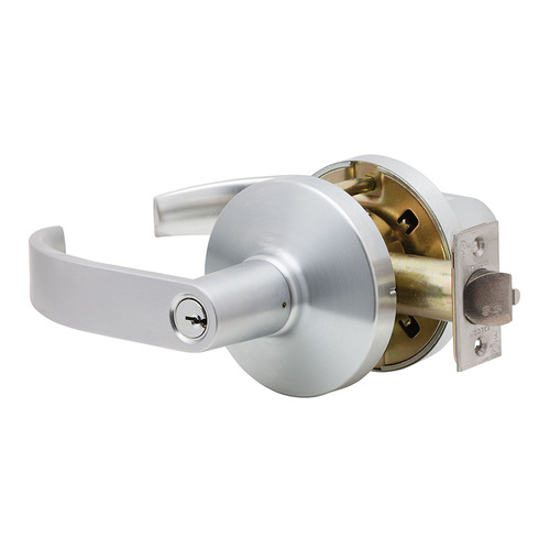 Lock Cylindrical Lock Satin Chrome