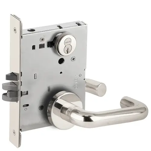 Lock Mortise Lock Bright Stainless Steel