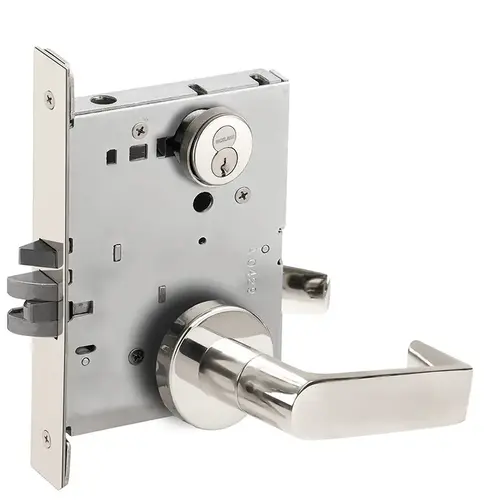 Lock Mortise Lock Bright Stainless Steel