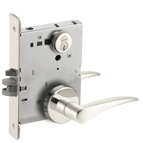 Lock Mortise Lock Bright Stainless Steel