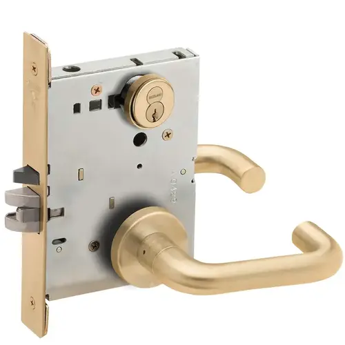 Lock Mortise Lock Satin Brass