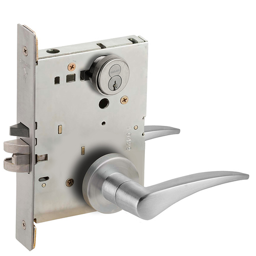 Lock Mortise Lock Satin Stainless Steel