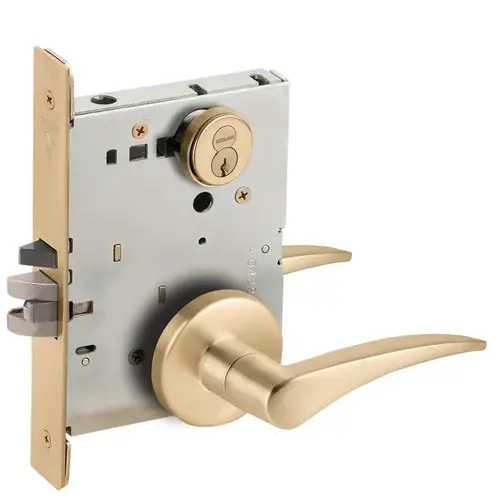 Lock Mortise Lock Satin Brass