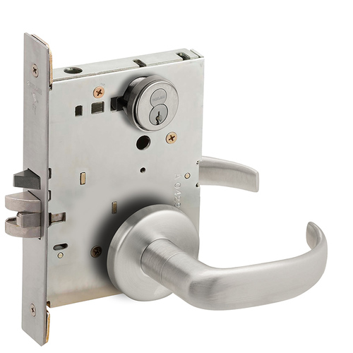 Lock Mortise Lock Satin Stainless Steel