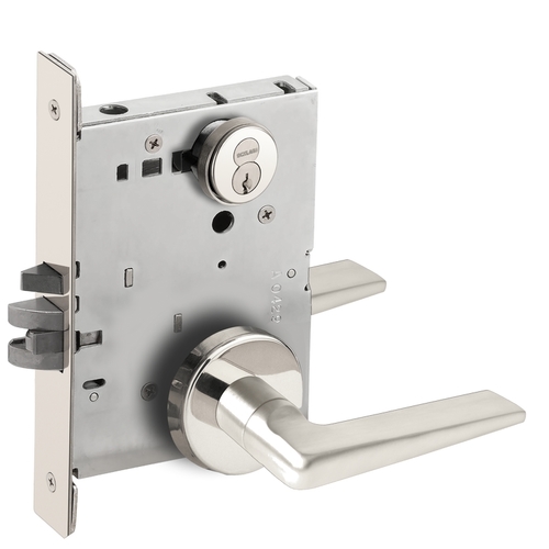 Lock Mortise Lock Bright Stainless Steel