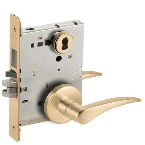 Lock Mortise Lock Satin Brass