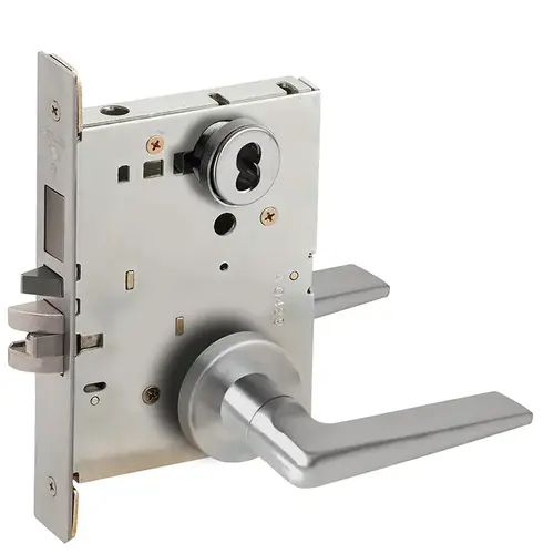 Lock Mortise Lock Satin Stainless Steel