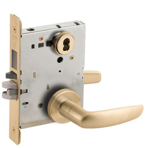 Lock Mortise Lock Satin Brass