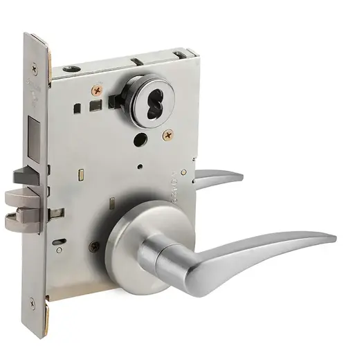 Lock Mortise Lock Satin Stainless Steel