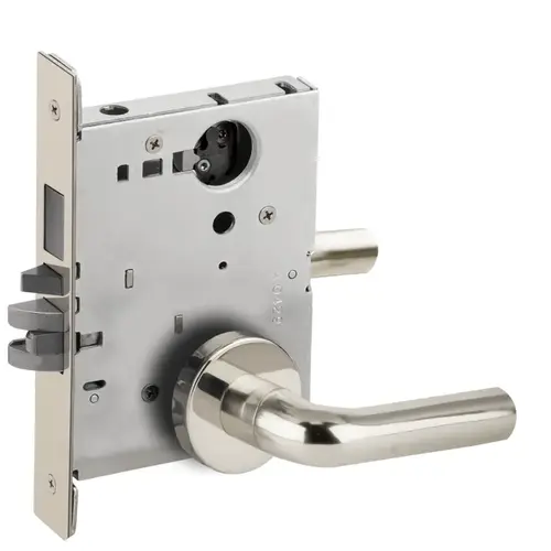 Mortise Lock Bright Stainless Steel