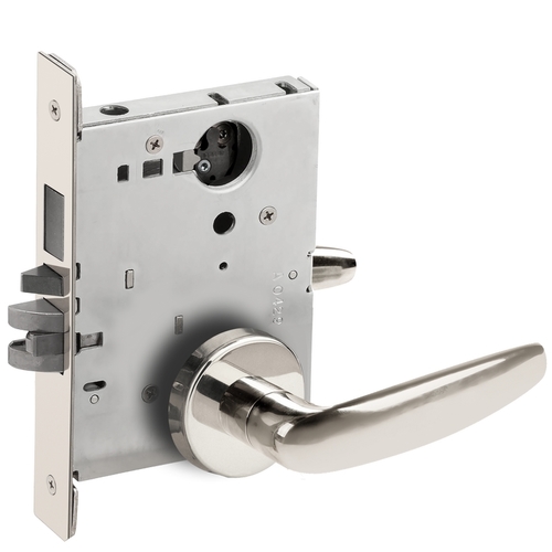 Mortise Lock Bright Stainless Steel