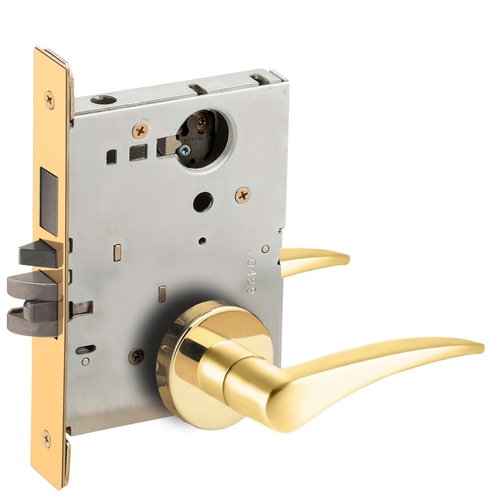 Lock Mortise Lock Bright Brass