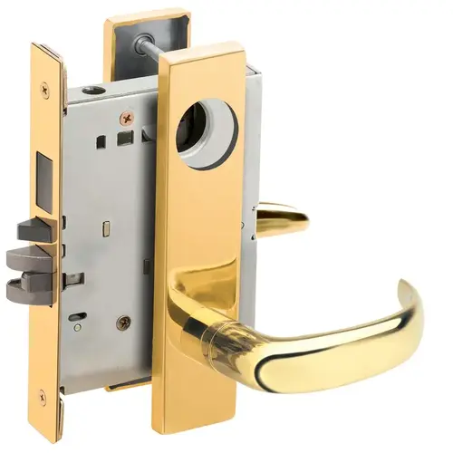 Lock Mortise Lock Bright Brass