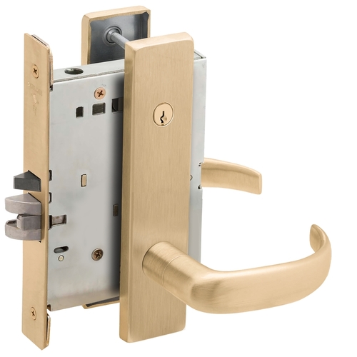 Lock Mortise Lock Satin Brass