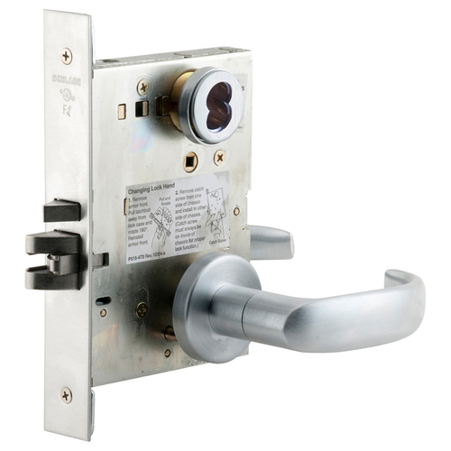 Lock Electric Mortise Lock Satin Chromium Plated