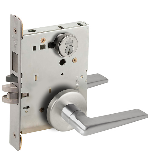 Lock Mortise Lock Satin Stainless Steel