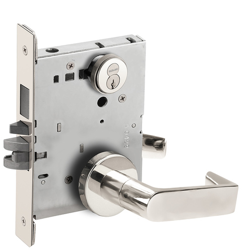 Lock Mortise Lock Bright Chrome