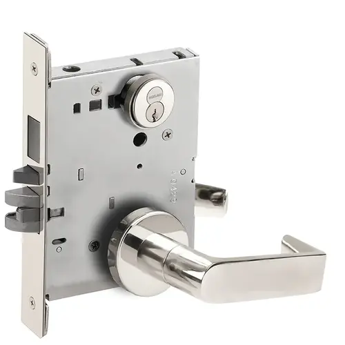 Lock Mortise Lock Bright Stainless Steel