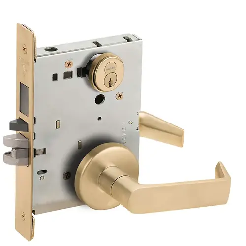 Lock Mortise Lock Satin Brass
