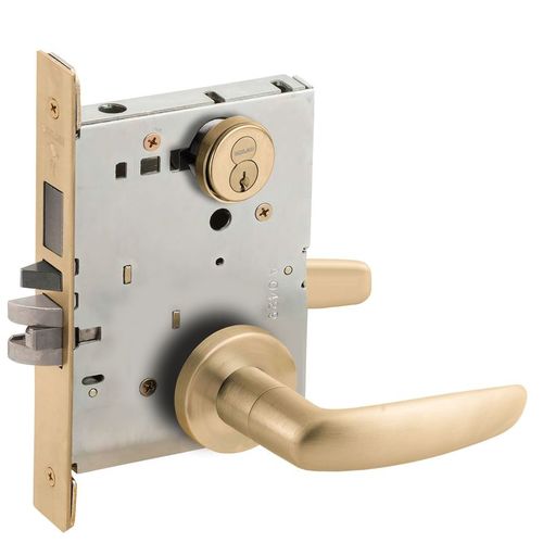 Lock Mortise Lock Satin Brass