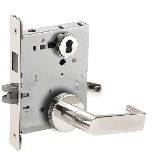 Lock Mortise Lock Bright Chrome