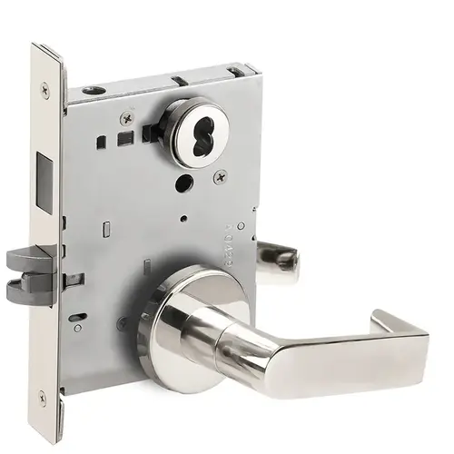 Lock Mortise Lock Bright Stainless Steel