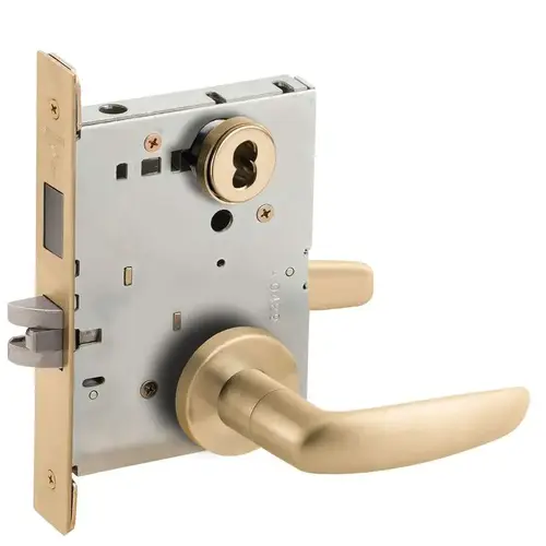 Lock Mortise Lock Satin Brass