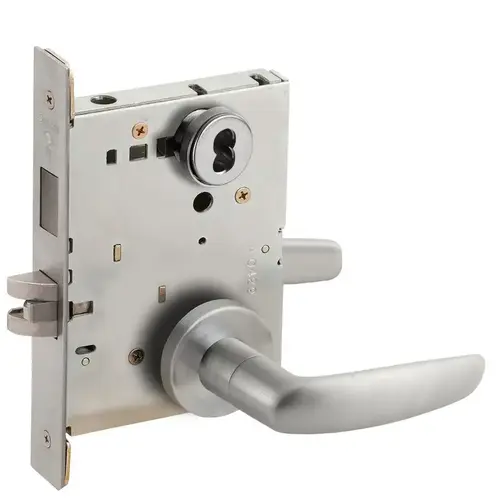 Mortise Lock Satin Chrome