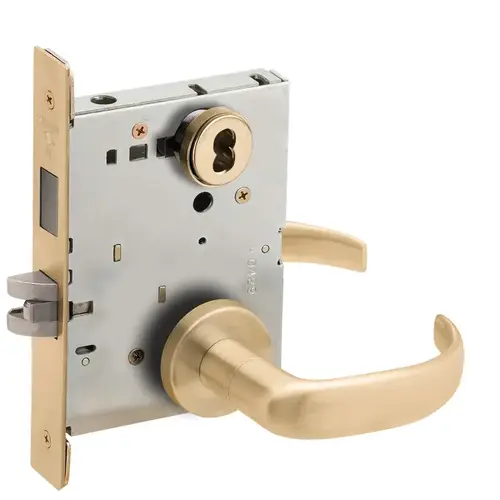 Lock Mortise Lock Satin Brass