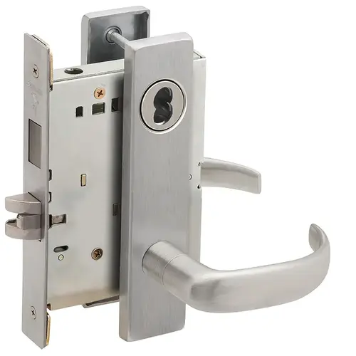 Lock Mortise Lock Satin Stainless Steel