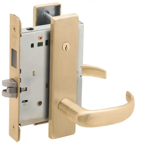 Lock Mortise Lock Satin Brass