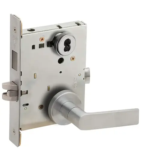 Lock Mortise Lock Satin Stainless Steel