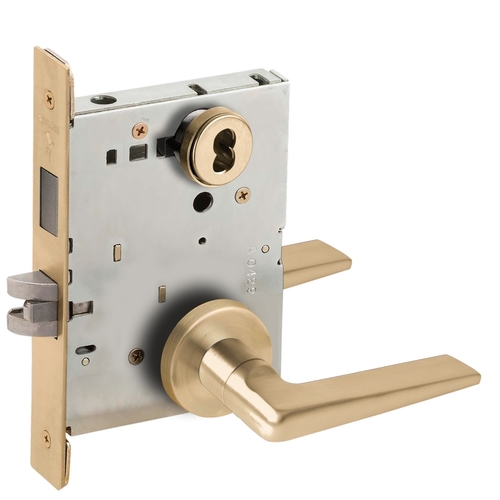 Lock Mortise Lock Satin Brass