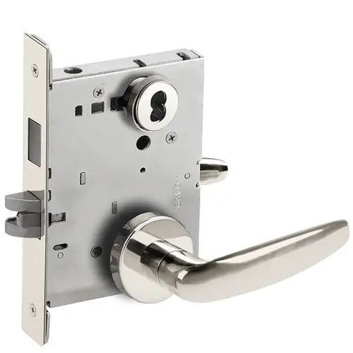 Lock Mortise Lock Bright Chrome