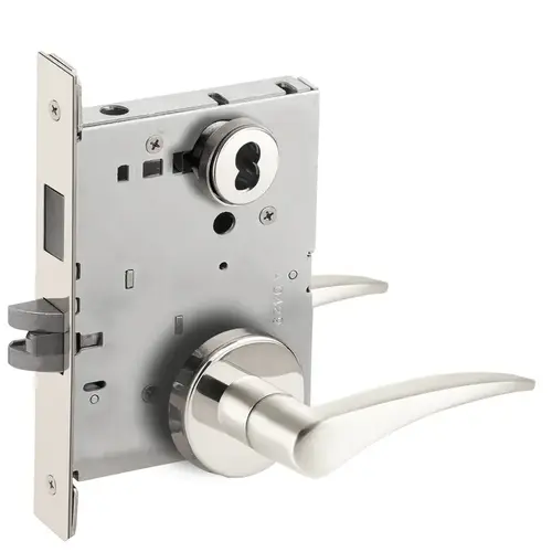 Lock Mortise Lock Bright Stainless Steel