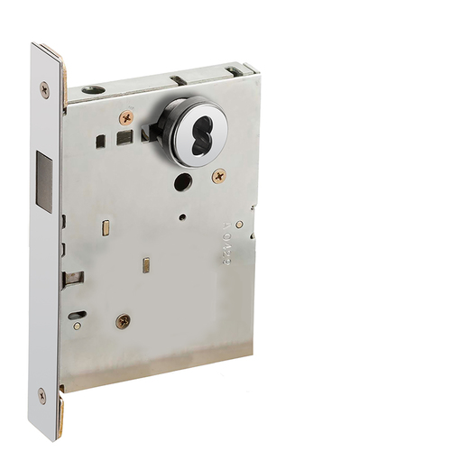 Mortise Lock Bright Chrome