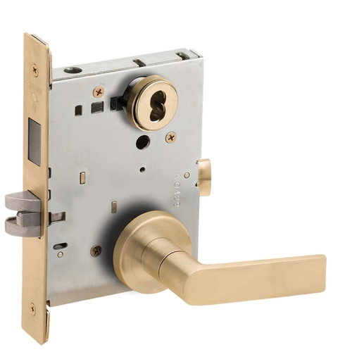 Lock Mortise Lock Satin Brass